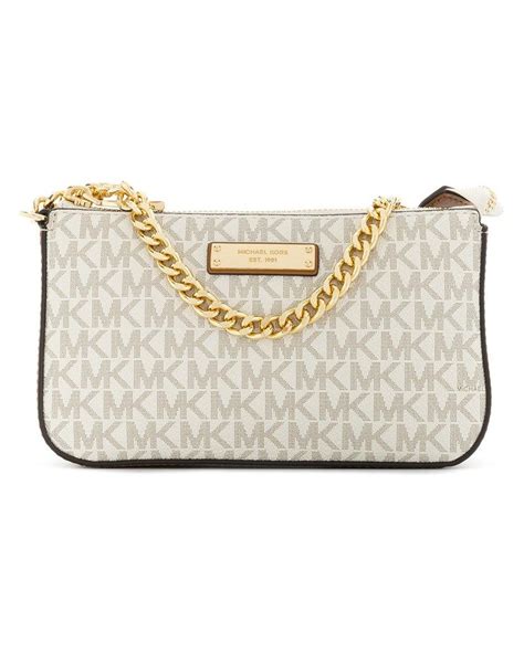 pouchette michael kors|michael kors chain handbag.